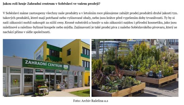 zahradni centrum sobslav